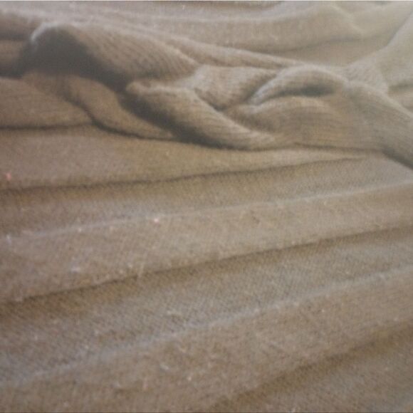 Berretti Italia mohair and acrylic ribbed ruffle trim short sleeve open … - Picture 10 of 11